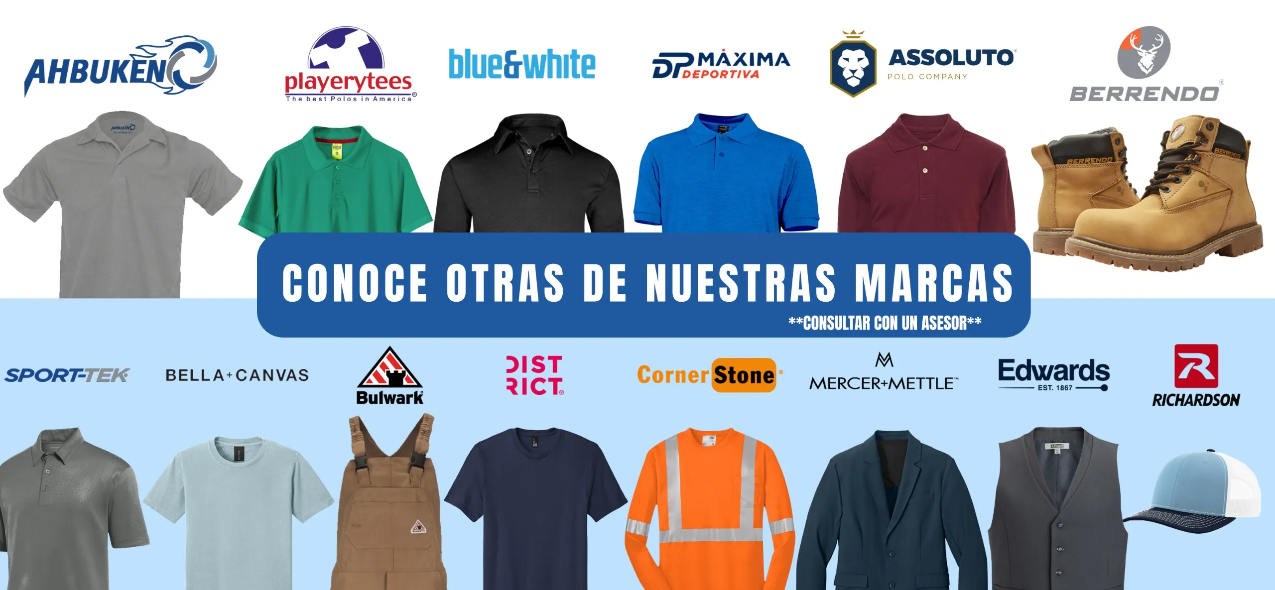 Marcas que maneja Penta Uniformes